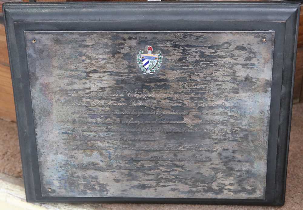 Lot 144 - Cuban art work, signed study of Fidel Castro &...