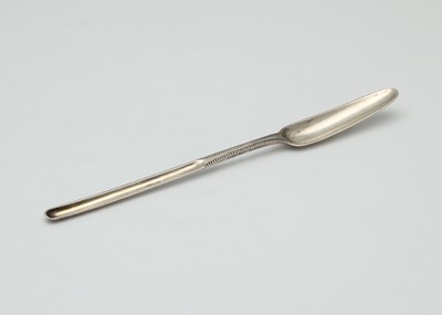 Lot 20 - Antique George II / III Sterling Silver marrow...