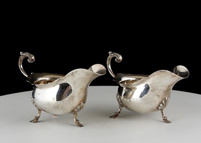 Lot 132 - Pair of Antique Edwardian Sterling Silver...