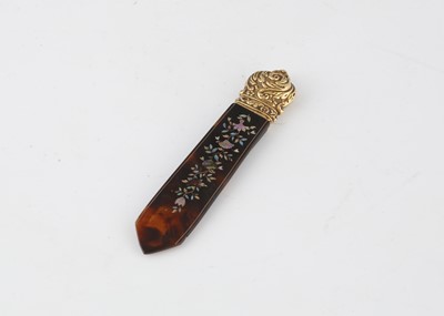 Lot 54 - Antique 19th Century French Gold bookmark,...