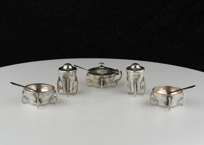 Lot 187 - Antique Edwardian Arts & Crafts Sterling...