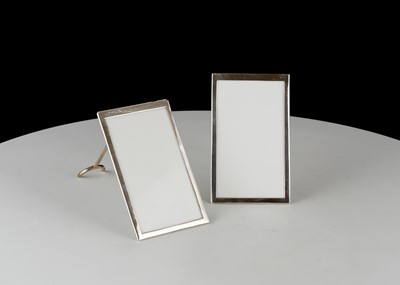 Lot 197 - Pair of Antique George V Sterling Silver menu...