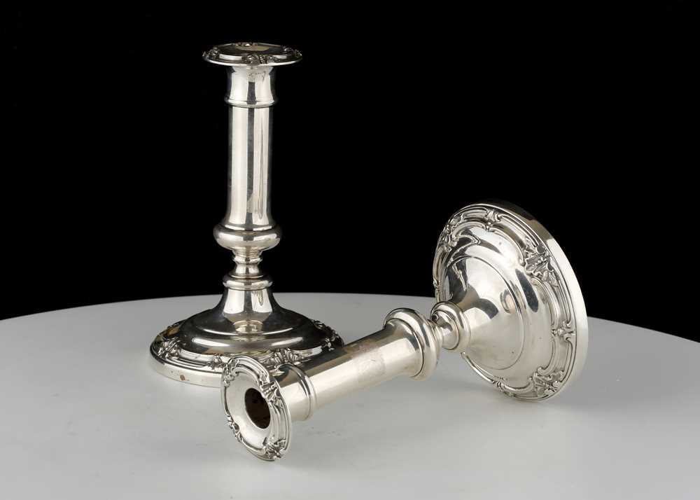 Lot 195 - Pair of Antique Victorian Sterling Silver
