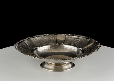 Lot 200 - Antique Greek 900 Silver comport dish, marked...