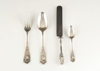 Lot 10A - Antique late 19th Century German Silver...