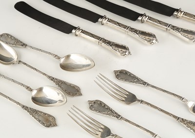 Lot 11A - Antique late 19th Century German Silver...