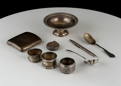 Lot 205 - A mixed lot of Antique Sterling Silver items...