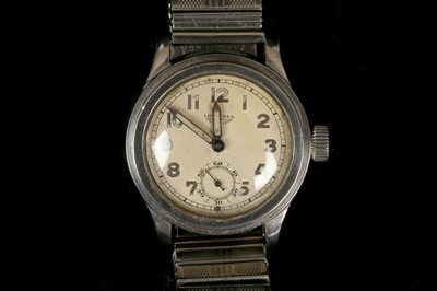 Lot 231 - A vintage stainless steel cased 'Longines'...