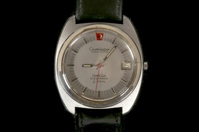 Lot 275 - A gent's c.1970's stainless steel cased 'omega...