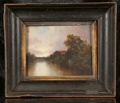 Lot 714 - Mid 19th Century English school, oil on panel....