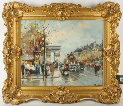 Lot 767 - After Antoine Blanchard, Parisienne early 20th...