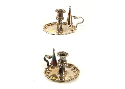 Lot 757 - A pair of early 19th Century silver plated on...