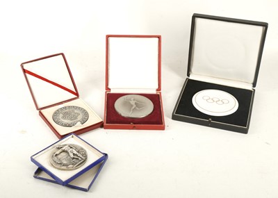 Lot 718 - Amateur boxing interest; medals and sporting...