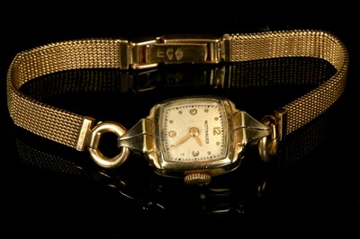 Lot 233 - A ladies vintage 14k gold cased Wittnauer...