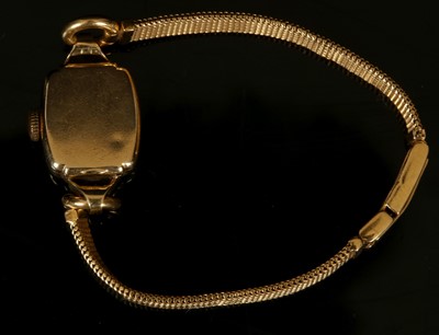 Lot 233 - A ladies vintage 14k gold cased Wittnauer...