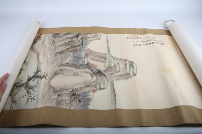 Lot 13 - Three late 19th Century Chinese scrolls on...