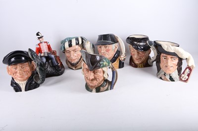 Lot 75 - A selection of six Royal Doulton character...