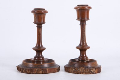 Lot 122 - A pair of very early 20th Century carved...