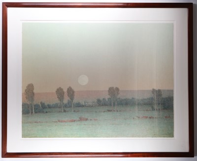 Lot 343 - A framed limited edition prints, 'A Winter's...