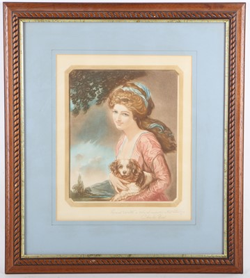 Lot 155 - A pair of 19th century coloured engravings of '...