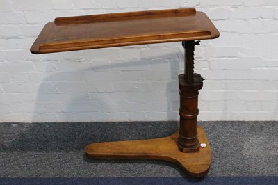 Lot 332 - A late 19th Century mahogany rise & fall...