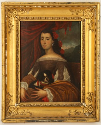 Lot 169 - CIRCA 17TH CENTURY, oil on panel portrait of a...