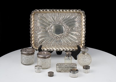 Lot 505 - A mixed lot of Antique Sterling Silver items...