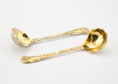 Lot 565 - Pair of Elizabeth II Sterling Silver gilt...