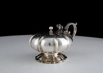 Lot 672 - Antique George IV Sterling Silver mustard pot...