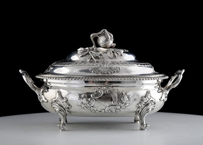 Lot 654 - Exceptional Antique George III Sterling Silver...