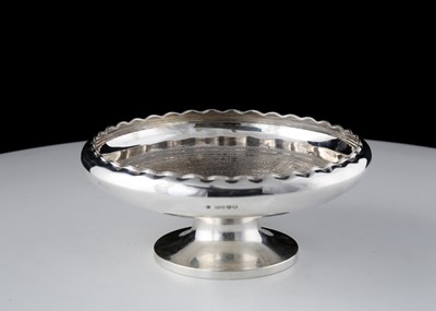 Lot 690 - Antique Victorian Sterling Silver comport dish...