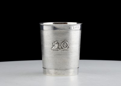 Lot 760 - Antique William IV Sterling Silver cup /...