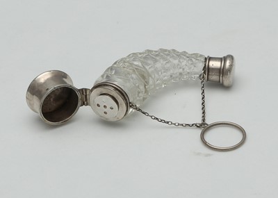 Lot 745 - Antique Silver mounted cut glass combination...