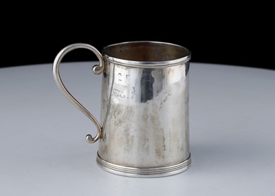 Lot 632 - Antique 19th Century Silver mug possibly...