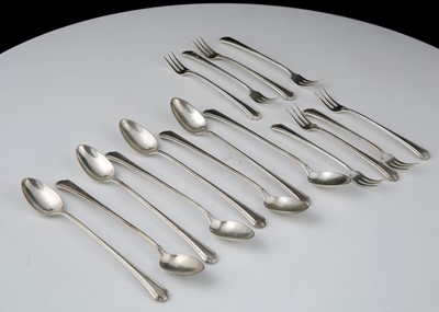 Lot 874 - A selection of Antique American Sterling...