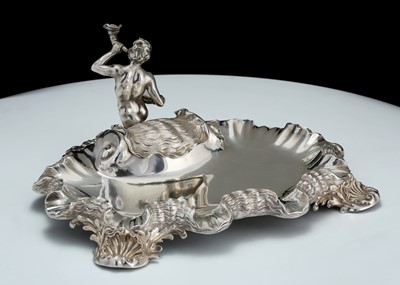 Lot 730 - The Harington Inkstand by Paul Storr – A very...