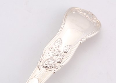 Lot 578 - A rare antique sterling silver Bacchanalian...