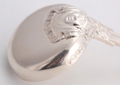 Lot 578 - A rare antique sterling silver Bacchanalian...