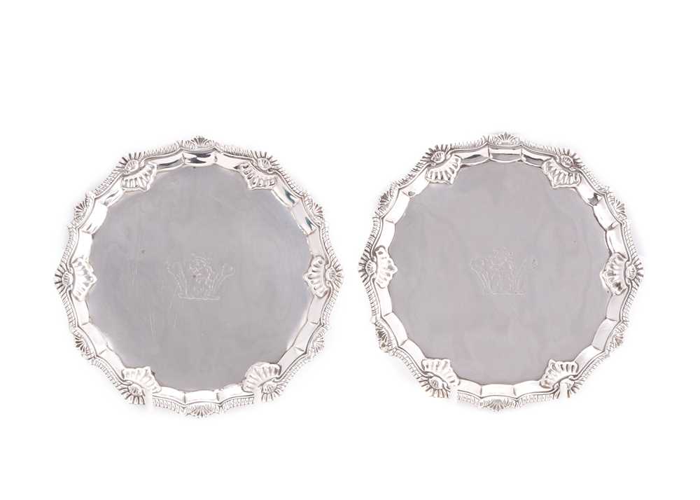 Lot 673 - Elizabeth Cooke or Ebenezer Coker – A pair of...