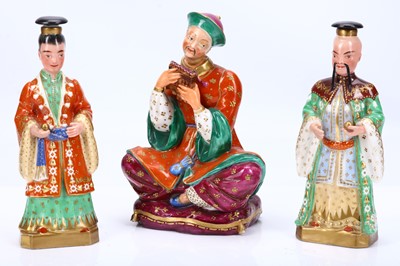 Lot 329 - THREE JACOB PETIT (PARIS, 1796-1868) PORCELAIN...