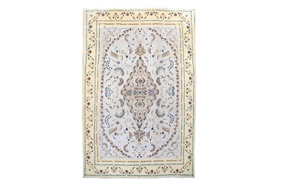 Lot 30 - A FINE KASHAN CARPET CENTRAL PERSIA, MID 20TH...