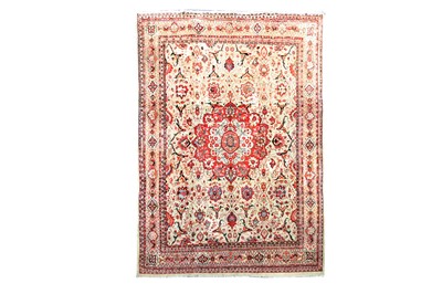 Lot 29 - A FINE SAROUK CARPET WEST PERSIA, CIRCA 1940...