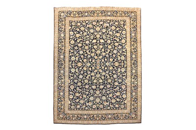 Lot 7 - A FINE KASHAN CARPET CENTRAL PERSIA, CIRCA...