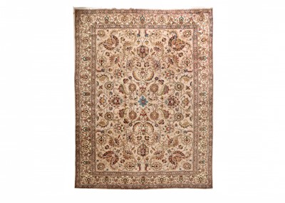 Lot 26 - A FINE TABRIZ CARPET NORTH-WEST PERSIA, CIRCA...