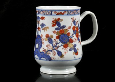 Lot 313 - A BOW PORCELAIN MUG, circa 1755, of...