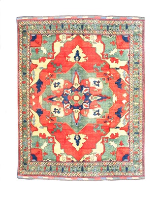 Lot 3 - A FINE UZBEKISTAN CARPET approx: 11ft.3in. x...