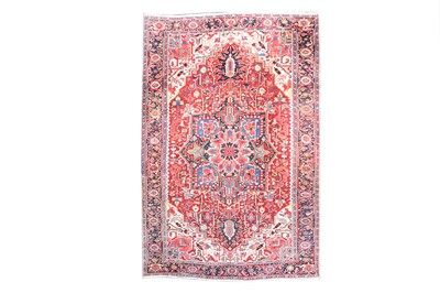 Lot 23 - A FINE HERIZ CARPET, NORTH-WEST PERSIA approx:...