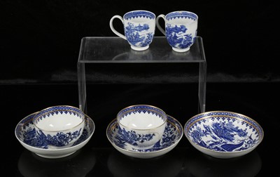 Lot 383 - A COLLECTION OF WORCESTER PORCELAIN TEAWARE IN...