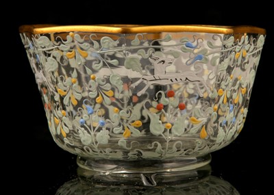 Lot 190 - AN EARLY 20TH CENTURY VENETIAN STYLE ENAMELLED...