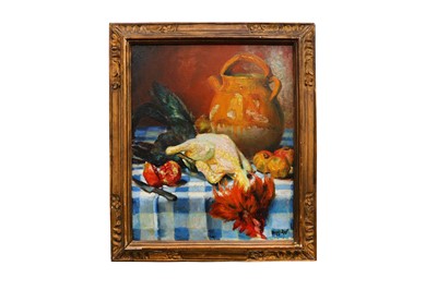 Lot 252 - MARCEL DYF (1899-1985) Still life 'Poulet and...